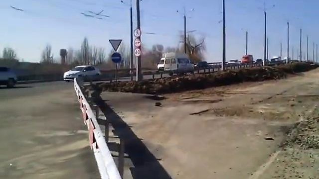 Новый мост Пархоменко, и часть жизни в Луганске. смотреть онлайн