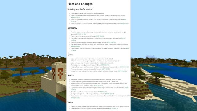 1.19.80 Update ✅ Trails Toggle + Sneaking 1.5 ⚒️Minecraft Bedrock ✅Changelog смотреть онлайн