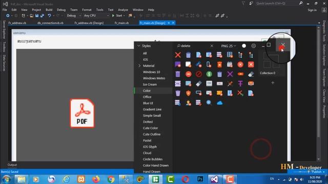 Vb.net upload PDF to folder and save to database with sql server 2014 part4 смотреть онлайн
