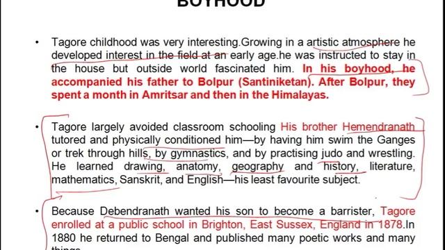 Biography of Rabindranath Tagore Part 1 - रबीन्द्रनाथ टैगोरजी का जीवन चरित्र - Nobel Laureate смотреть онлайн