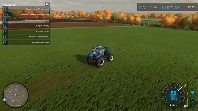 Farming simulator 22 Тюкование в симуляторе фермы смотреть онлайн