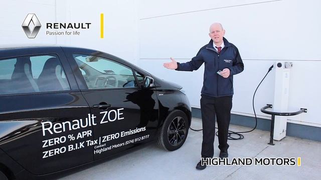 Charging the Renault Zoe with Highland Motors смотреть онлайн