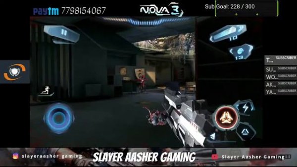 N.O.V.A. 3: Near ORBIT VANGUARD ALLIANCE LIVE🔴| GAME LOFT GAMES | SLAYER AASHER GAMING | !INSTA
