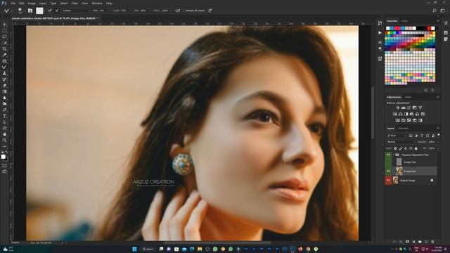 Frequency Separation Photoshop 2023 - Photoshop tutorial! смотреть онлайн