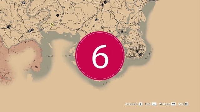 All Point Of Interest RDR2 Saint Denis | RDR2 Secret Locations Map