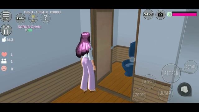 SCRUB CHAN MISSION | SAKURA SCHOOL SIMULATOR смотреть онлайн