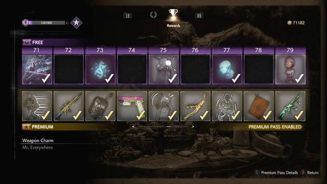 Resident Evil | RE:Verse - Battle Pass (Levels 61-90) Reached смотреть онлайн