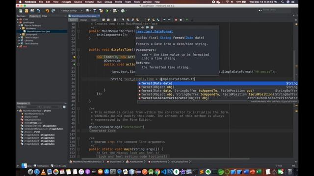 Java in Sinhala 5 With Netbeans - Clock Real Time смотреть онлайн