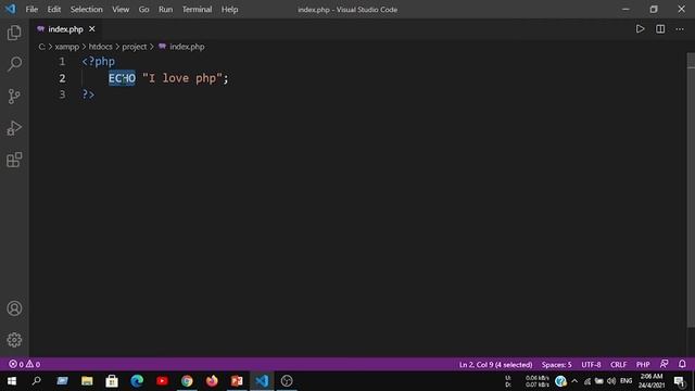 PHP Echo Vs Print & Comment | PHP Full Bangla Tutorial | Part - 7 смотреть онлайн