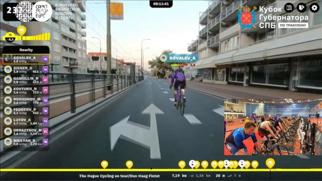 21.01.2024 Кубок Губернатора Санкт-Петербурга по триатлону на дистанцию "суперспринт" (часть 2) смотреть онлайн