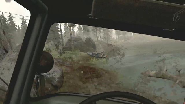 VR прохождение MudRunner - часть 3