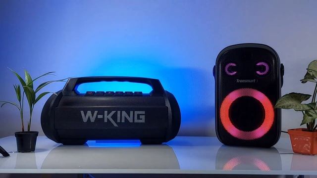 TRONSMART Halo 100 VS W-KING D10 CUAL ES MEJOR? #bluetoothspeaker #power #tronsmart