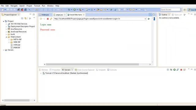 JSP - передача данных методом GET и POST, урок 2!