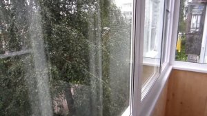 Установка раздвижных окон ПВХ на балкон