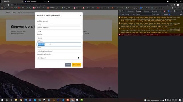 Sistema HelpDesk con PHP y MySQL | Programación modulo inicio (P3). Cap 32 смотреть онлайн