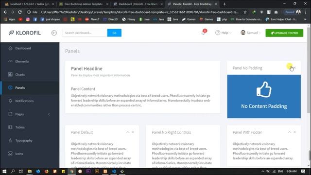 #18 Sistem Tadika Dengan Vue plus Bootstrap Laravel 5.5 - Bootstrap template klorofil смотреть онлайн