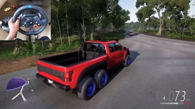forza horizon 5 hennessey velociraptor 6x6 | Ford - VelociRaptor 6X6 | Offroading Logitech g29 смотреть онлайн