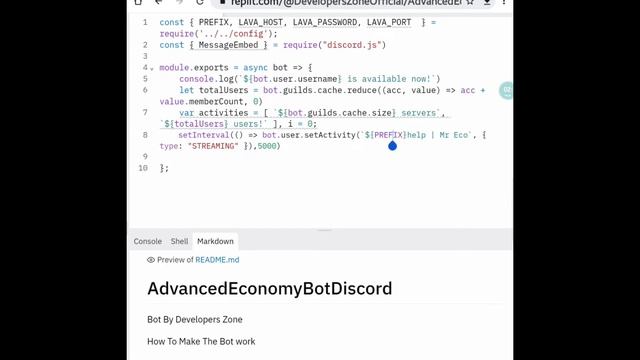 How To Make Advanced Economy Bot Discord | Developers Zone смотреть онлайн