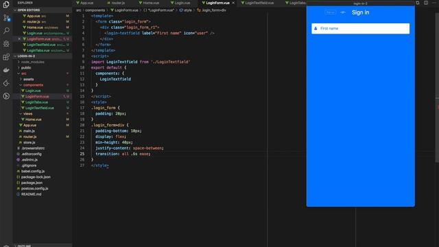 VueJS Build A Login UI | Code On-The-Fly смотреть онлайн