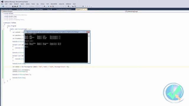 TPT наследование в Entity Framework смотреть онлайн