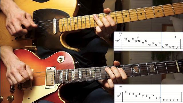 How To Play - Hotel California - Guitar Solo [TAB+BACKING-TRACK] смотреть онлайн