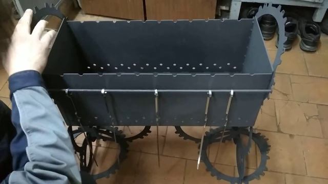 Мангал из авто запчастей