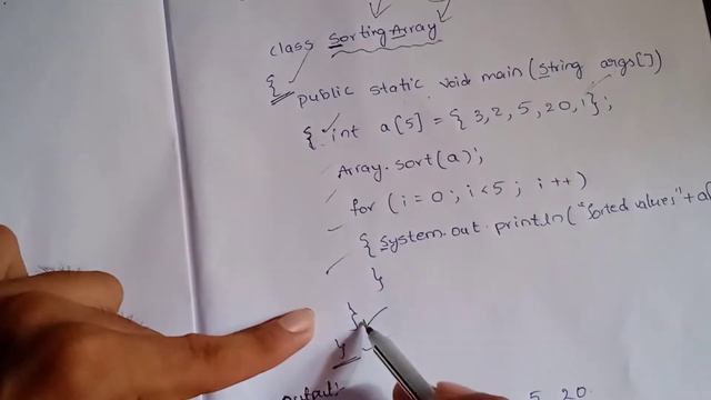 sorting of arrays in java programming in telugu смотреть онлайн