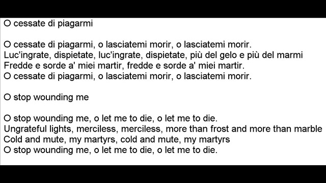 Tito Gobbi - O Cessate Di Piagarmi