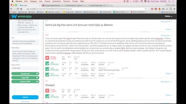 Casino SEO – How To Write Perfect And Make 30 Euro/hour