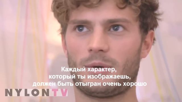 Джейми Дорнан интервью с русскими субтитрами смотреть онлайн