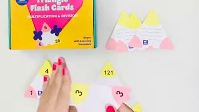 Triangle Flash Cards for Multiplication and Division for Kids - Educational Toys / Games India 2021 смотреть онлайн