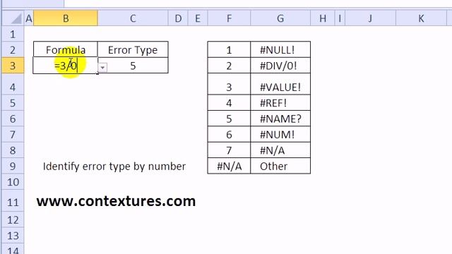 Troubleshoot Excel Errors with ERROR.TYPE Function смотреть онлайн