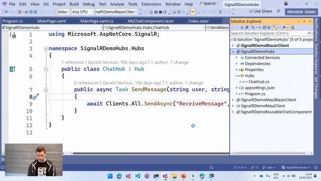 Real-Time Connected Apps with .NET MAUI, Blazor and SignalR смотреть онлайн