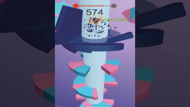 Helix Jump - Level 1- level 10 - Funny Gameplay Walkthrough смотреть онлайн