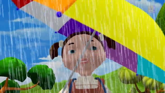 Laura got an umbrella | Umbrella song | English Kids Song смотреть онлайн