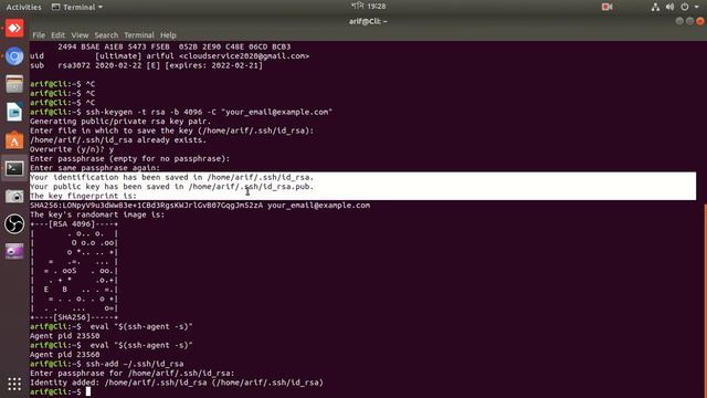 how to create ssh key ubuntu смотреть онлайн