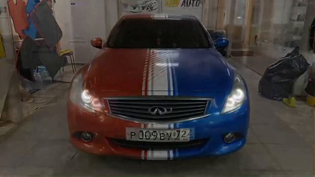 Ангельские глазки Инфинити G25 смотреть онлайн