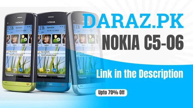 Nokia C5-06 Touch - Wifi - Whatsapp - Single Sim смотреть онлайн