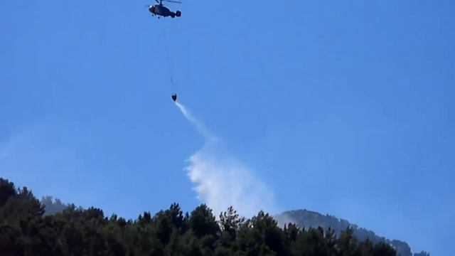 Ка-32 на тушении пожаров смотреть онлайн