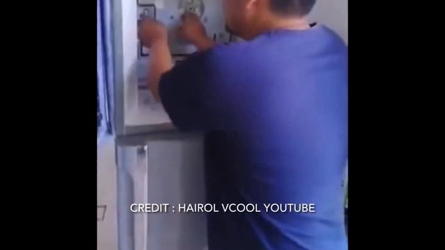 Repair Fridge Atas Sejuk Bawah Tak Sejuk Toshiba Fridge