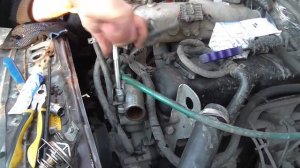 Как заменить термостат на газели 421 двигатель часть 2