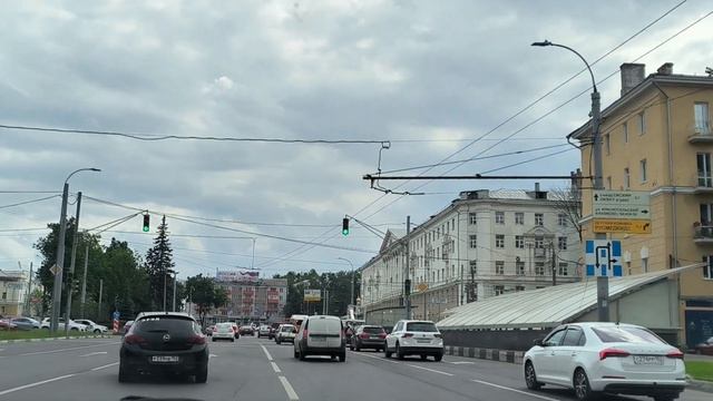 Нижний Новгород🚙поехали от ул. Студенческой до ул. Гоголя. смотреть онлайн