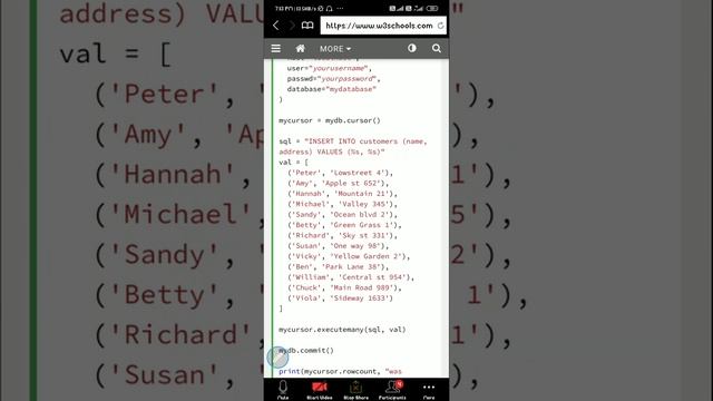 Python MySQL Database Connectivity смотреть онлайн