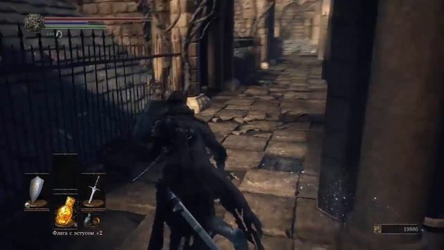 Прохождение Dark Souls 3 #50 Часовня очищения 9 дорога на самый верх крыши смотреть онлайн