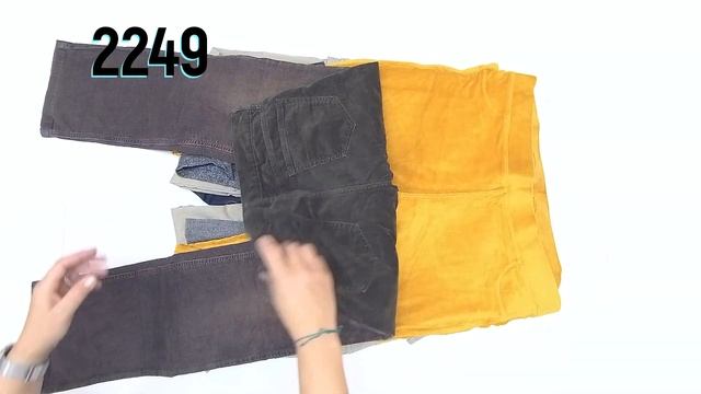 ЛОТ 2249 (945045) Брюки тёплые ж+м. Секонд хенд. 6 кг/15 шт 750 руб/кг СТОИМОСТЬ ЛОТА 4500 руб смотреть онлайн
