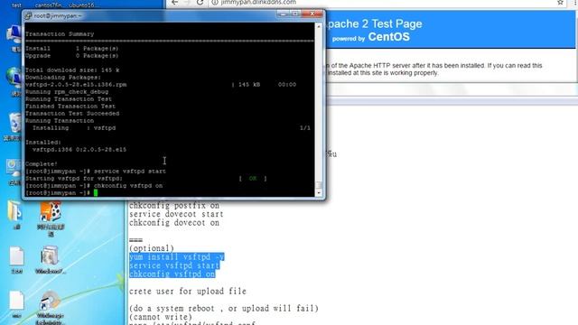 Setup webmail server roundcubemail 1 2 3 in Cen1 смотреть онлайн