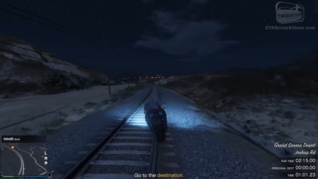 GTA Online Time Trial - Sawmill (Under Par Time)