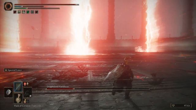 Using Spectral Lance To Defeat Dragonlord Placidusax (Long Range Battle Recommended) | Elden Ring смотреть онлайн