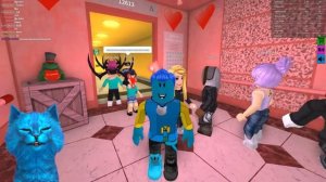 Снова СУМАСШЕДШИЙ ЛИФТ в ROBLOX я СЛОМАЛ лифт веселые приключения мульт героя от канала КОТЁНОК ЛАЙ