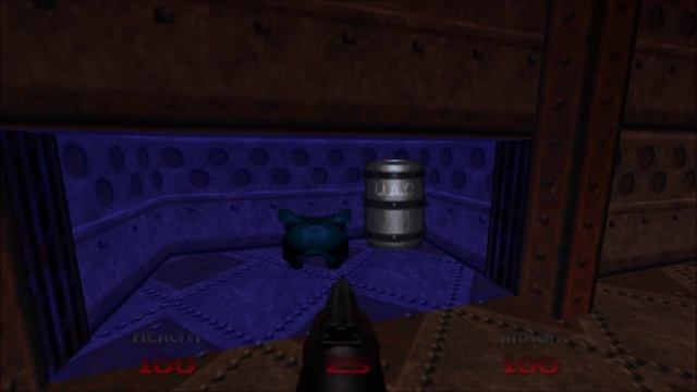 Doom 64 PC version gameplay level 1 смотреть онлайн